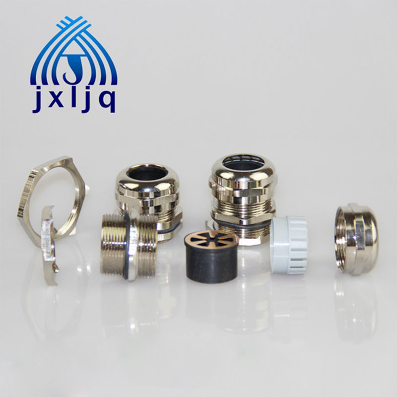 EMC Brass Cable Gland - D Series Metric Thread